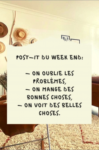 Quoi de beau ce week-end? Confiance immobilière