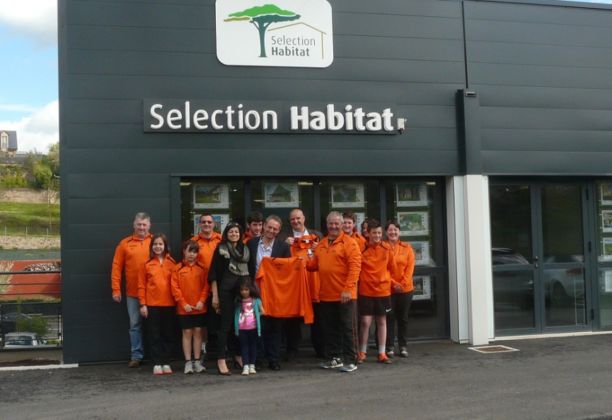 Selection habitat sponsor de l'équipe de quilles d'inières Selection habitat