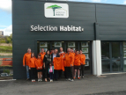 Selection habitat sponsor de l'équipe de quilles d'inières Selection habitat