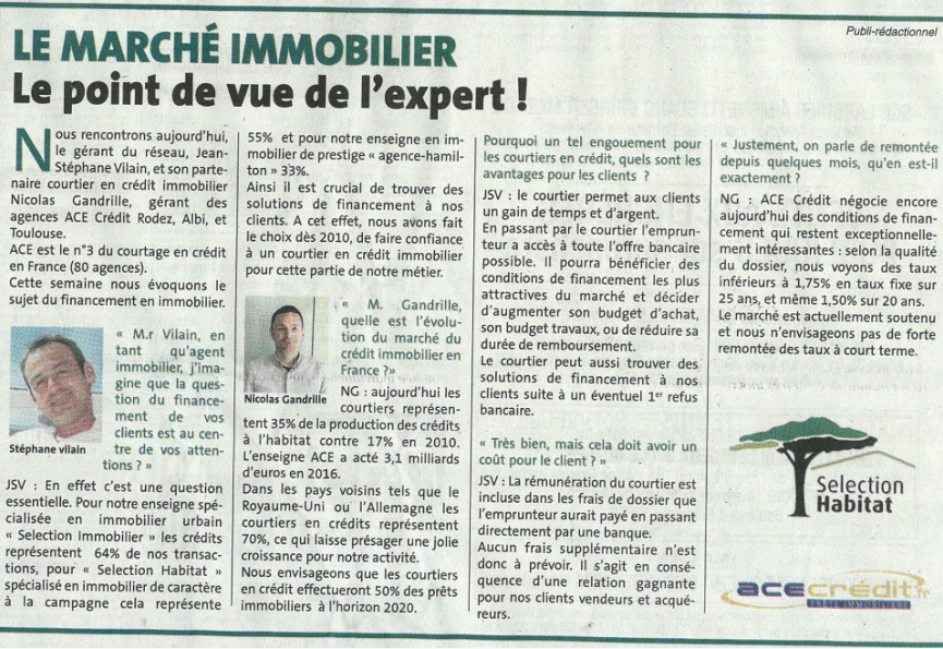 La presse en parle.... Selection habitat