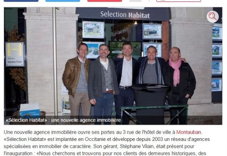 La presse en parle.... Selection habitat