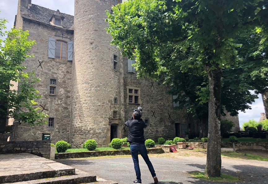 Reportage avec journal tv suisse Selection habitat