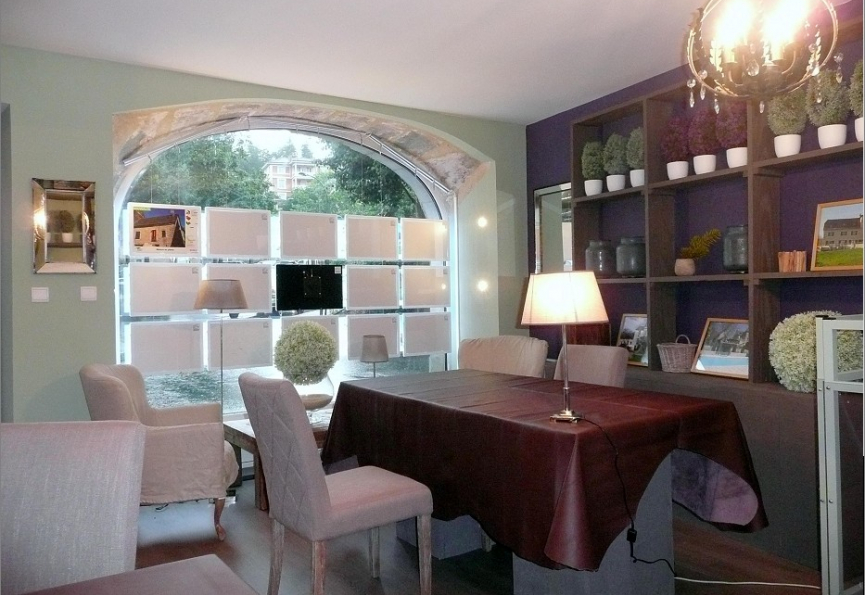 Nouvelle décoration pour notre agence de villefranche de rouergue. Selection habitat
