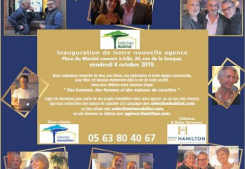 Inauguration de notre nouvelle agence a albi Hamilton