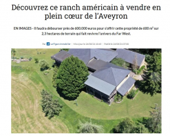 Un ranch à vendre au coeur de l'aveyron ? Hamilton