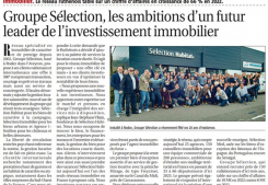 Selection groupe, les ambitions dun futur leader de linvestissement immobilier Hamilton