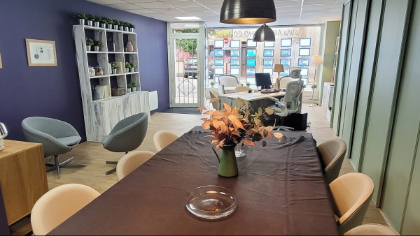 Rénovation de l'agence de lavelanet Arieg'immo lavelanet