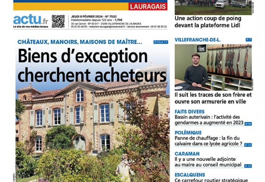 On parle de nous dans la voix du midi du lauragais Selection immobilier