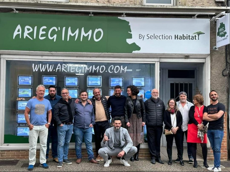 Inauguration de notre agence à lavelanet Arieg'immo lavelanet