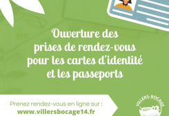 Demande de cartes d'idendité et de passeport à villers-bocage Agences d'aujourd'hui