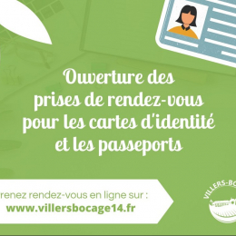 Demande de cartes d'idendité et de passeport à villers-bocage Agences d'aujourd'hui