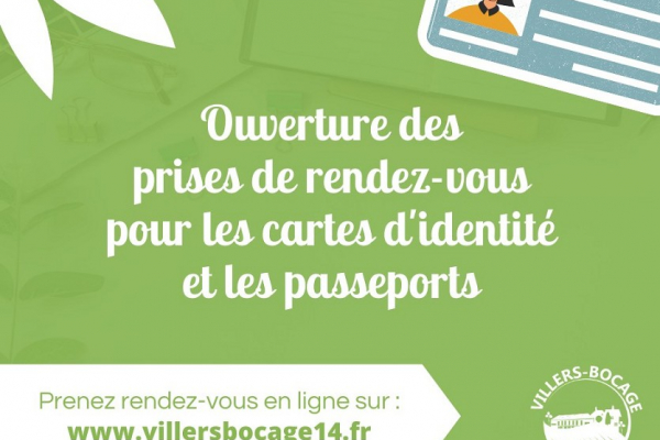 Demande de cartes d'idendité et de passeport à villers-bocage Agences d'aujourd'hui
