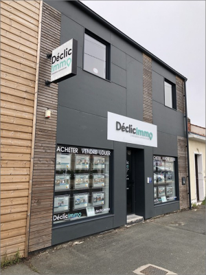 1ère enseigne posée Déclic immo