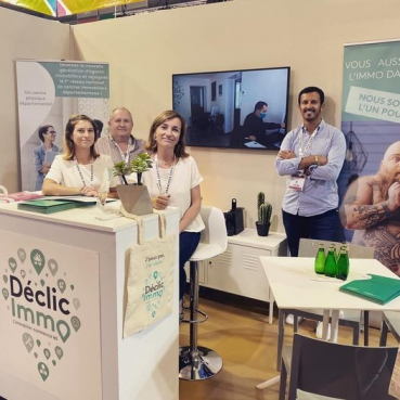Déclic immo groupe est à franchise expo paris. Déclic immo