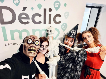 Déclic immo fête halloween Déclic immo