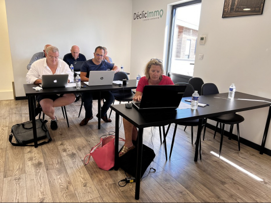Atelier perfectionnement sur les outils digitaux Déclic immo