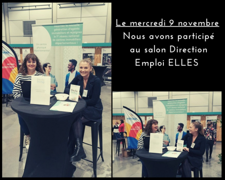 Salon direction emploi elles Déclic immo