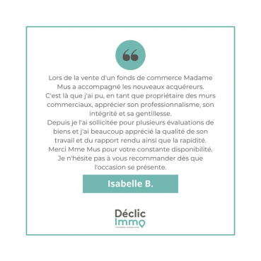Nouvel avis client du centre déclic immo 06 ! Déclic immo