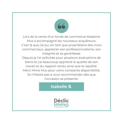 Nouvel avis client du centre déclic immo 06 ! Déclic immo
