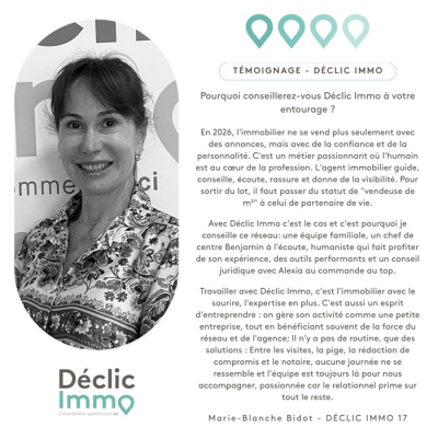 Témoignage déclic immo - marie-blanche bidot Déclic immo