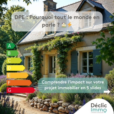 Dpe : pourquoi tout le monde en parle ? Déclic immo