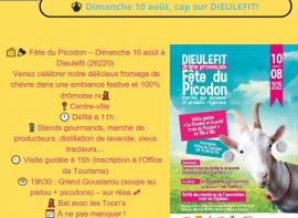 Fete du picodon dieulefit Office immobilier arienti