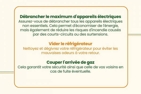 Départ en vacances : ce qu’il faut vérifier pour quitter son logement sereinement  Jeko immobilier