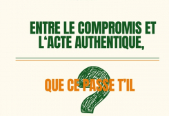 Que ce passe t'il entre le compromis et l'acte authentique ? Jeko immobilier