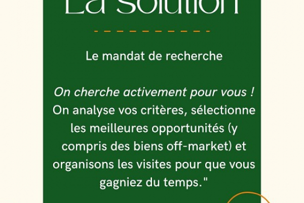 Acquéreur ? vous cherchez un bien sans succès ?  Jeko immobilier