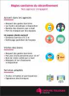 Déconfinement du 11 mai Groupe tolosan immobilier