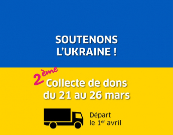 Soutenons l'ukraine... 2ème collecte ! Groupe tolosan immobilier
