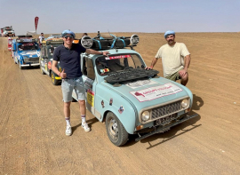 Raid 4l trophy 2023 Groupe tolosan immobilier