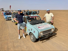 Raid 4l trophy 2023 Groupe tolosan immobilier