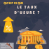 Crédits: à quoi sert le taux de l'usure ? Castex immo