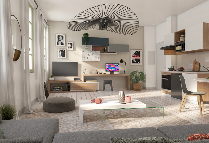 RÉsidence carrÉ marengo B2 habitat