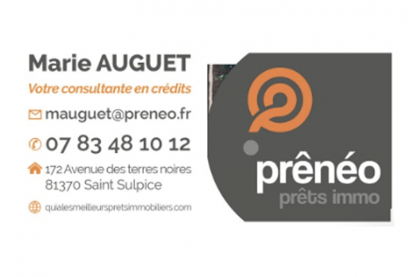 Marie auguet prÉnÉo La place immobilier