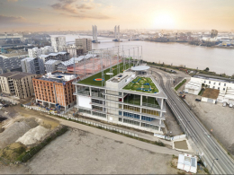 Complexe de sport géant dans le quartier brazza Belle rive