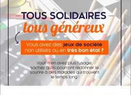 Collecte de jeux de sociÉtÉs - centre hospitalier paul coste-floret Lamalou immobilier