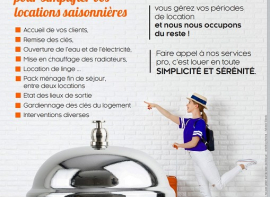 La conciergerie pour vos locations saisonnières Lamalou immobilier