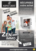 Nous vous offrons la garantie revente zen immo, qui sécurise votre achat !! Agence calvet