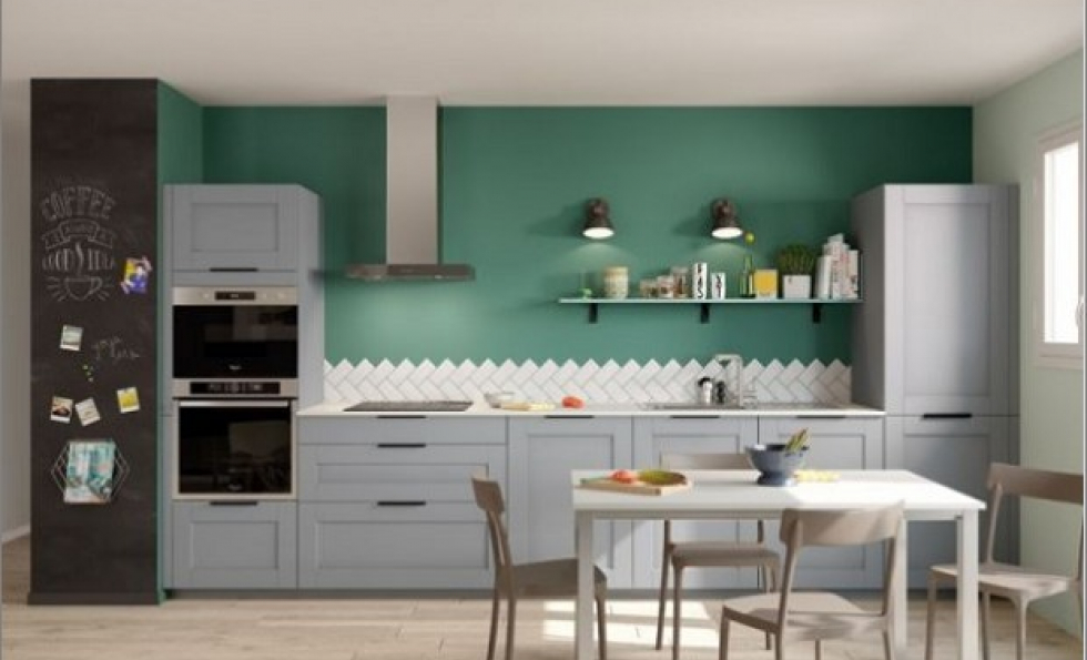 Douze idées de couleurs pour réanimer une cuisine Abessan immobilier