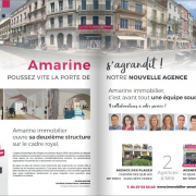 On s'agrandit Agence amarine