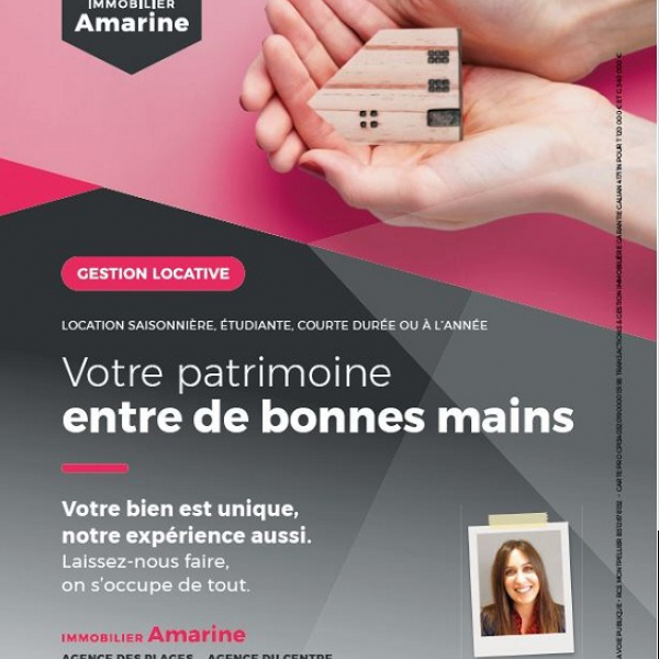 Nous recommandons vivement cette agence. Agence amarine