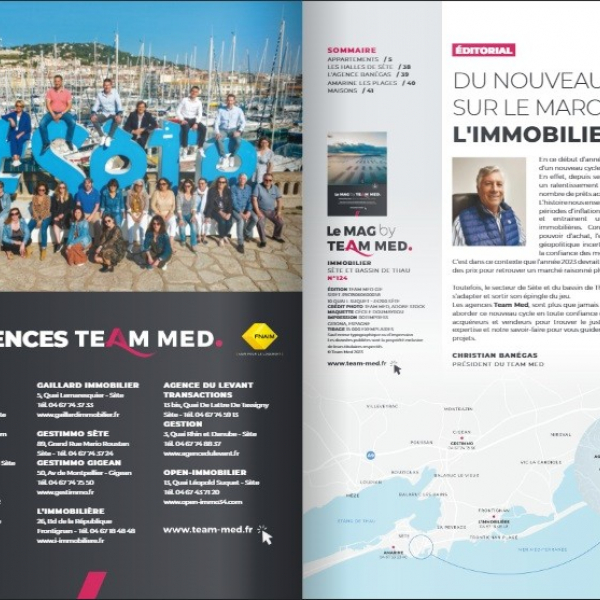 Pour le meilleur de l'immobilier de sete et alentours, les clés de votre futur logement ? Agence amarine