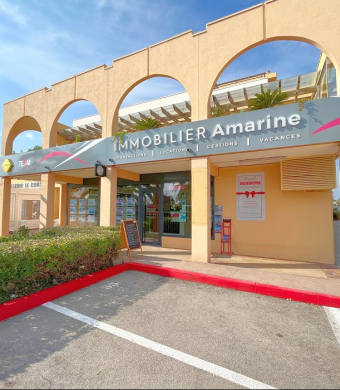 Amarine immobilier à sete agence avec de la disponibilité et le savoir faire. très professionnels  Agence amarine