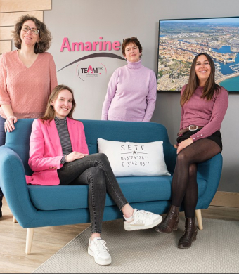 Très bel acceuil la responsable et toujours à l écoute des clients - amarine immobilier sete Agence amarine