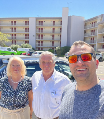 C’est vendu ! ce bel appartement face à la mer va faire le bonheur de ses nouveaux propriétaires. Agence amarine