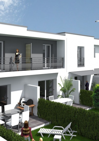 La rsidence les villas paolo, en vente exclusivement chez santoni immobilier S'antoni immobilier