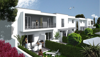 La résidence les villas paolo, en vente exclusivement chez s’antoni immobilier S'antoni immobilier