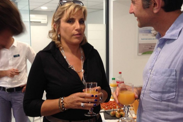 Inauguration de l'agence s'antoni immobilier jmg a vias Soleil & prestige immobilier